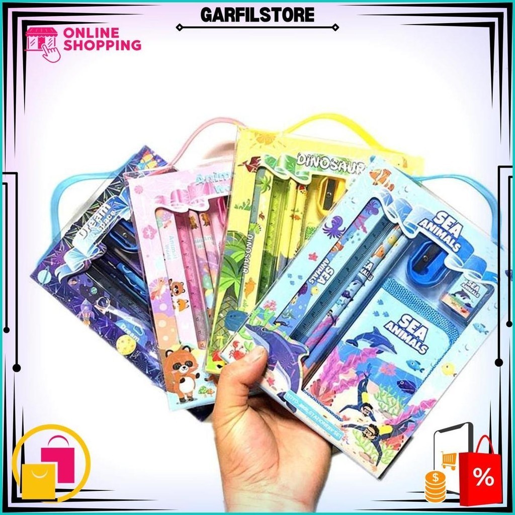 

Fygalerymedan 2011 Stationary Set Kotak Pensil Anak Set Stationery Alat Tulis Kotak Pensil Karakter Cod