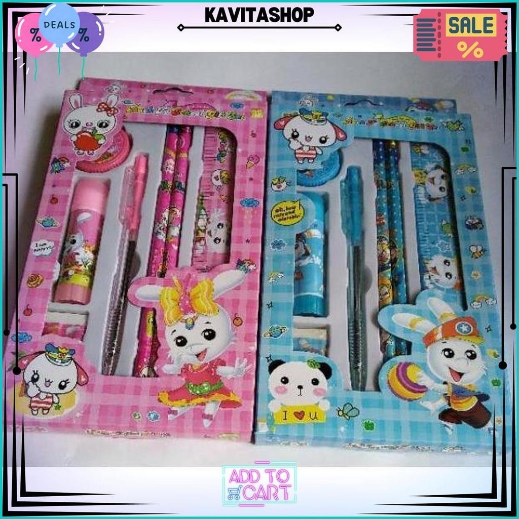 

Em Alat Tulis Paket 1289 Kartun Set Lengkap Best Seller