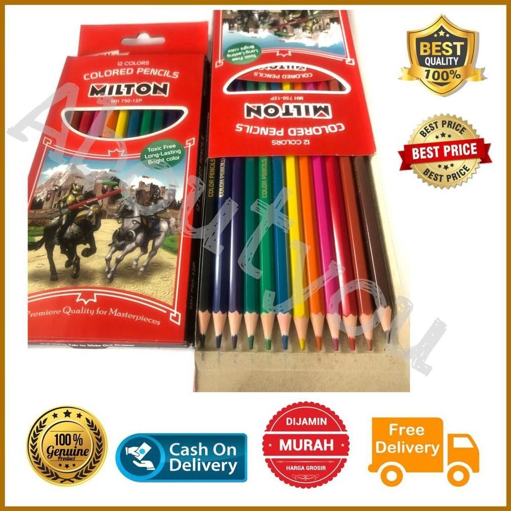 

Pensil /Pencil Warna Colour 1 Set Panjang Woodless Kayu Berkualitas Best Seller