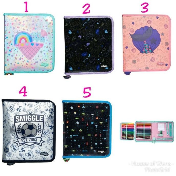 

Smiggle Zip It Fashion Kit - Tempat Pensil Set Smiggle