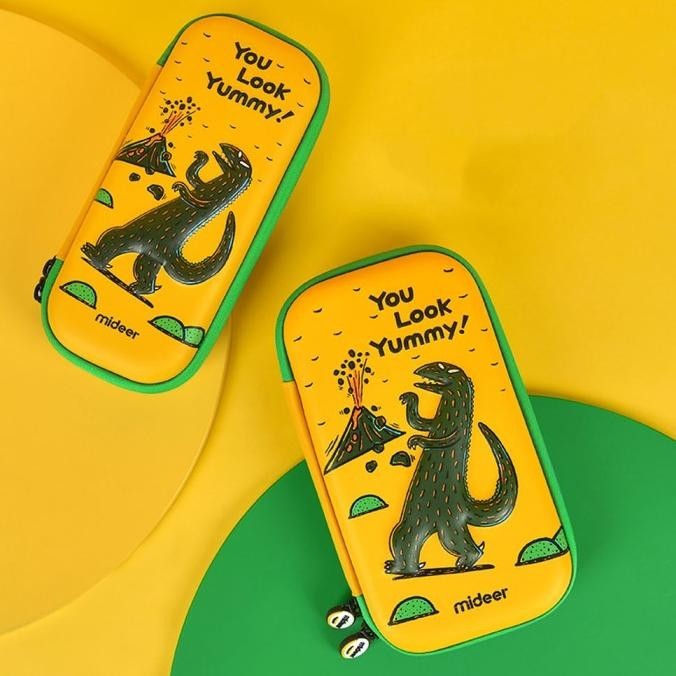 

Mideer Dinosaur Pencil Case 3D Kotak Tempat Pensil Anak Laki Laki Dino