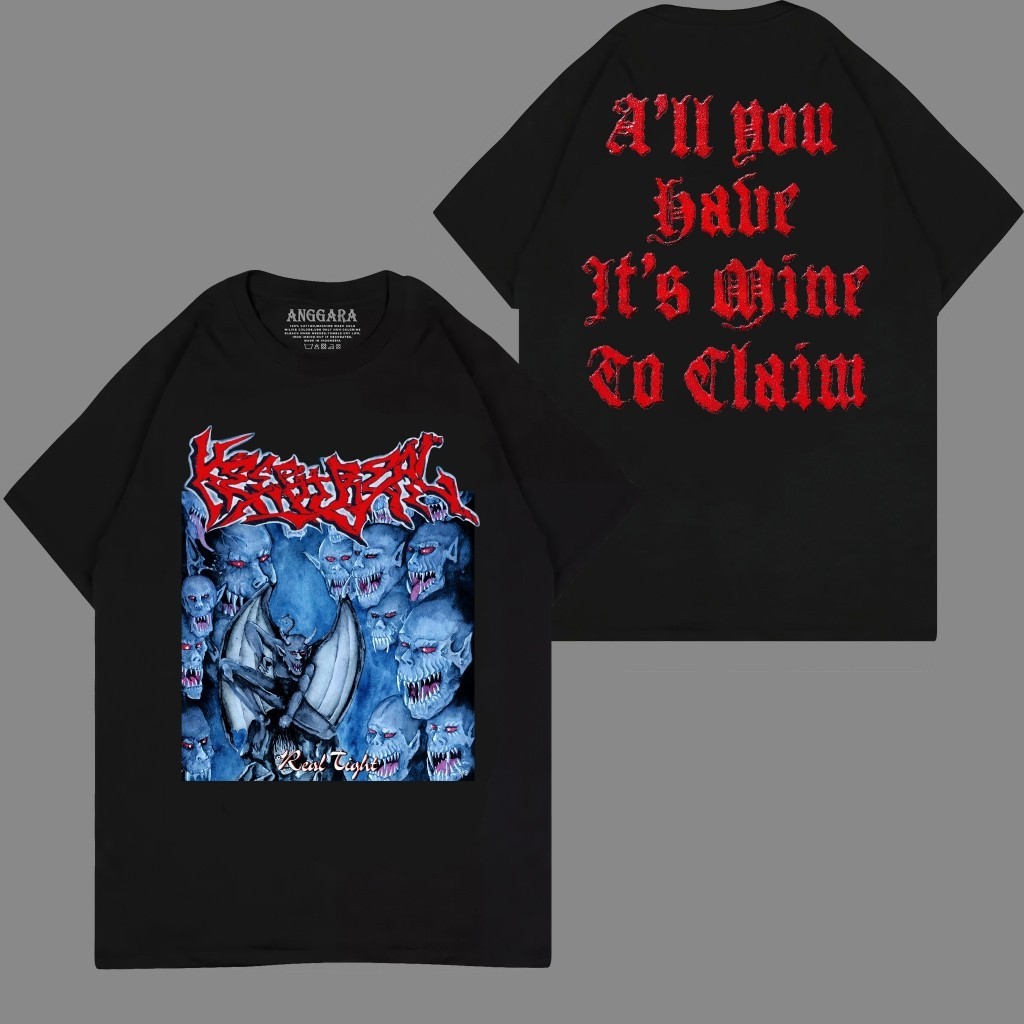 [Bahan halus dan Nyaman] KEEP IT REAL TSHIRT REAL TIGHT / KAOS BAND HARDCORE KEEP IT REAL / KAOS