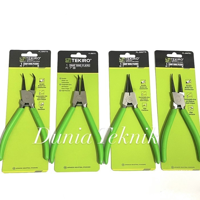 Tekiro Tang Snap Ring Set 4 Pcs 7" Tang Spi Spie Tang Circlip 7 Inch