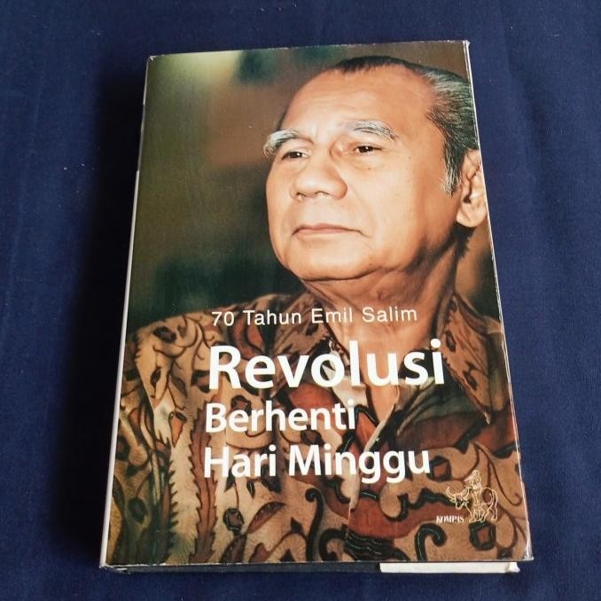 [Ready] Buku 70 Tahun Emil Salim Revolusi Berhenti Hari Minggu