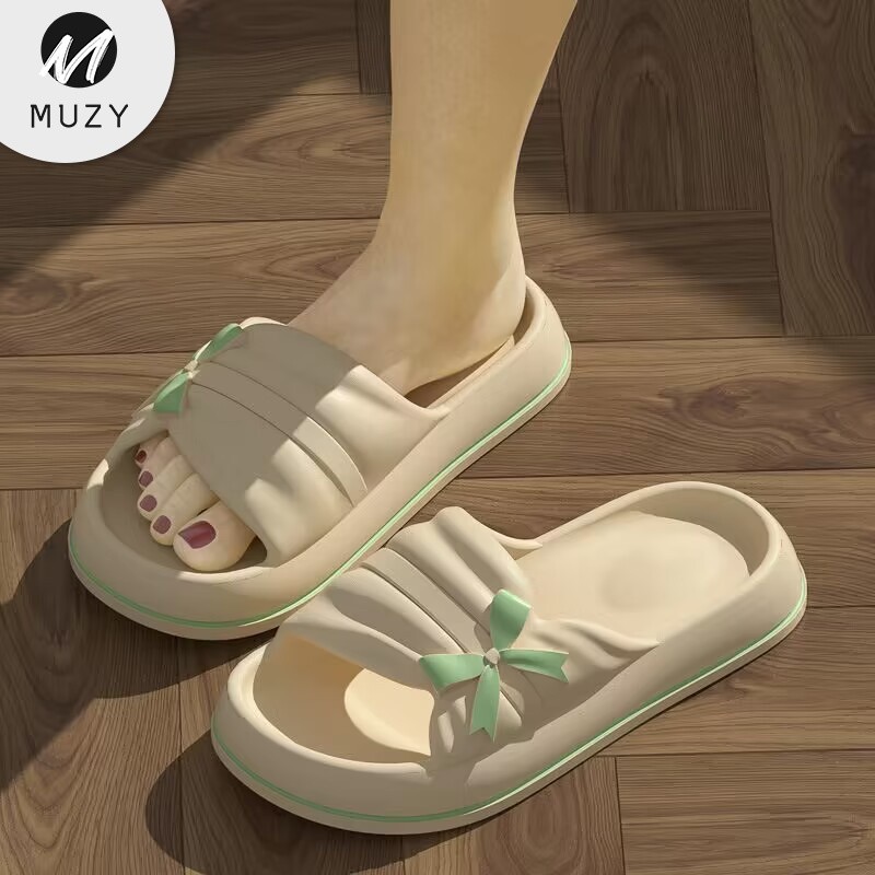 Sandal Karet Wanita // Muzy Sandal Jelly Karet Wanita Sendal Slop Rumah Sendal Selap Anti Slip