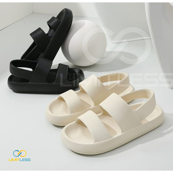 Sandal Karet Wanita // Sandal Lalisa Tali Belakang Sendal Gunung Wanita Casual Sandal Cewek Tali