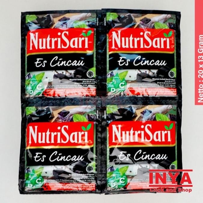 

NutriSari Es Cincau 20x13gr Renceng - Minuman Serbuk - Powder Drink