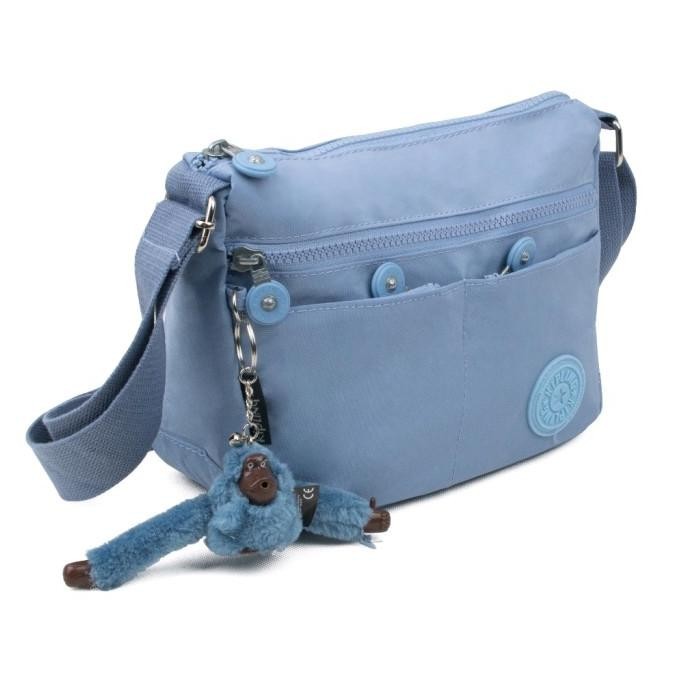 Kipling Tas Dompet hp wanita dompet hp selempang nylon 4 resleting