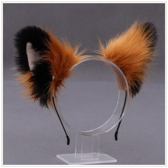 HBFC bando kuping telinga kucing bulu tebal fur ear nekomimi cat kawai