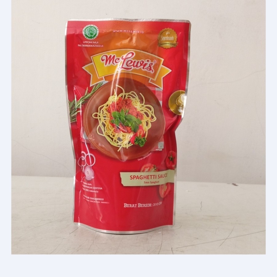 

Mc Lewis Saus Spageti 310gr