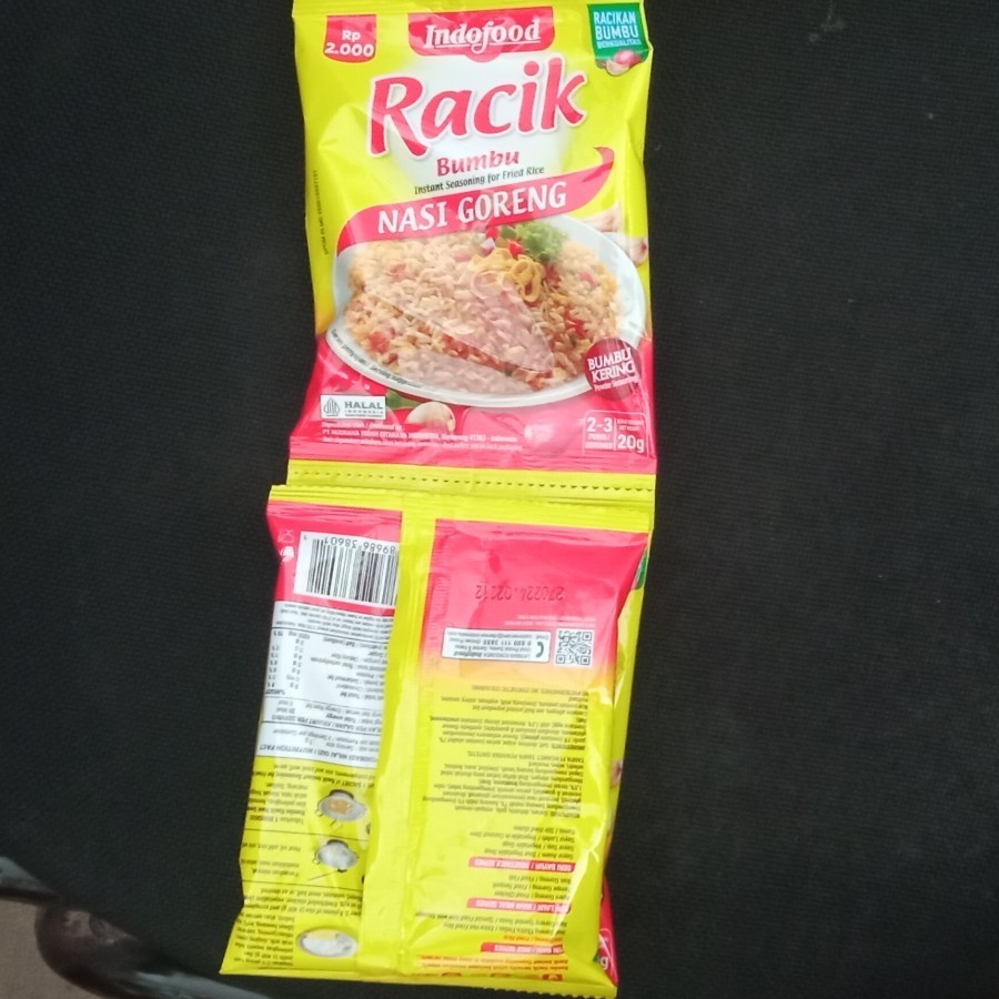 

Indofood Bumbu Racik Nasi Goreng 20gr