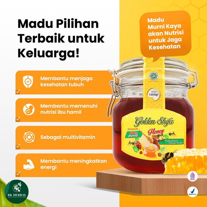 

Ready Madu Golden Shifa Original - 1 Kg