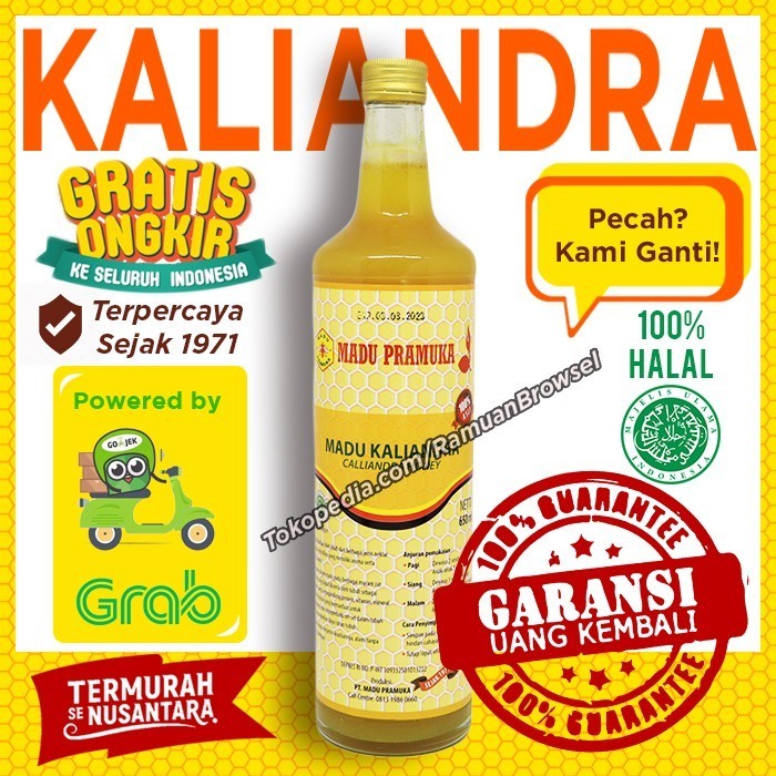 

Ready Madu Pramuka Kaliandra 650 ml