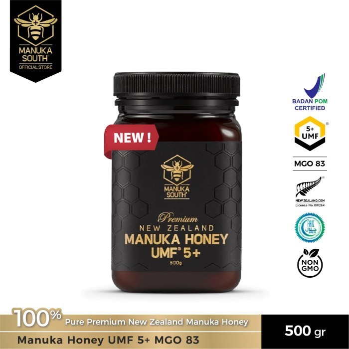 

Ready Madu Manuka South Honey UMF 5+ MGO 83 (500gr)
