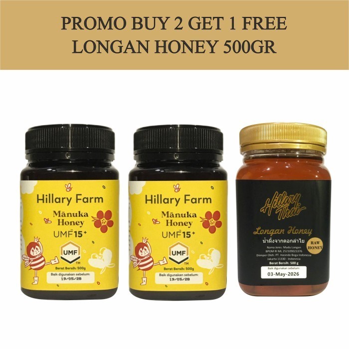 

Ready 2 Manuka Honey UMF 15+ Free Madu
