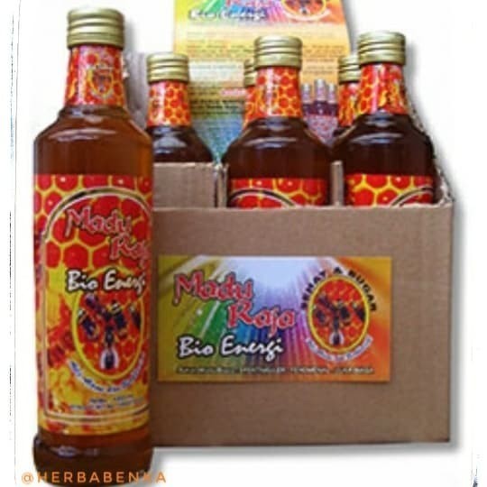 

Ready Original Madu raja bio energi 350ml ( manis )