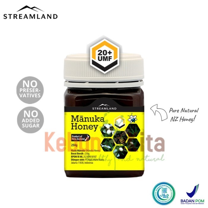 

Ready Streamland Manuka Honey UMF 20+ 250gr