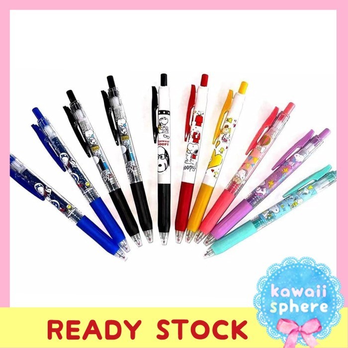 

Ready Sarasa Snoopy Limited Edition Pen Sarasa Clip Peanuts