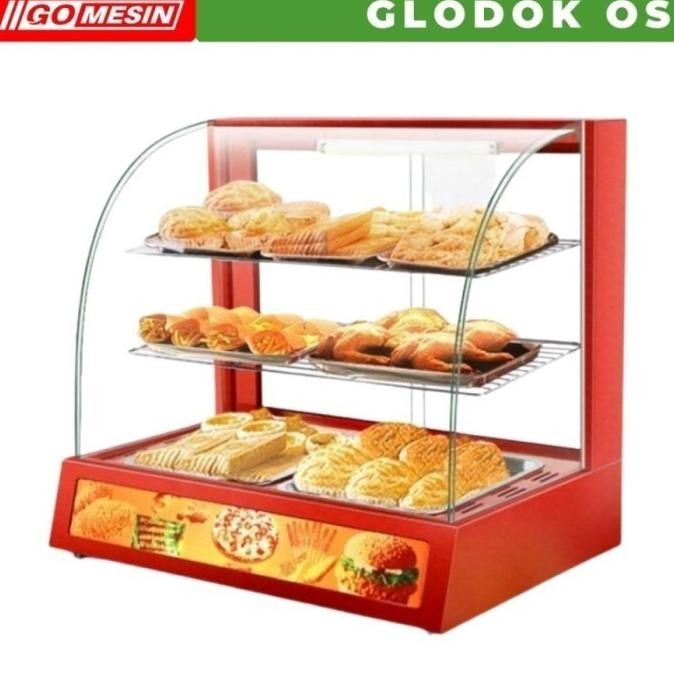 [New] Food Display Warmer Showcase Dh2P Penghangat Makanan