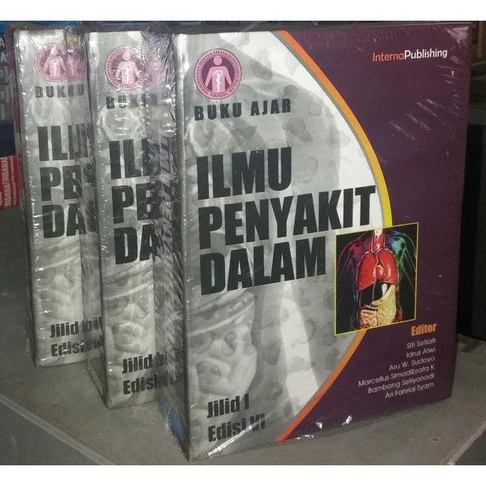 [Ready Stock] Ilmu Penyakit Dalam Jilid 1,2,Dan3
