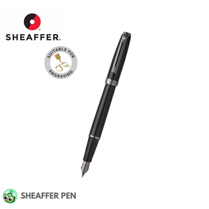 

Ready Sheaffer Prelude Gloss Black Lacquer Fountain Pen