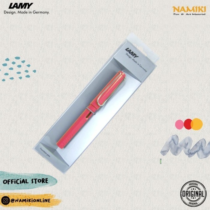 

Ready Hangsell Pack - LAMY Safari Fountain Pen - NEON YELLOW FTerlaris