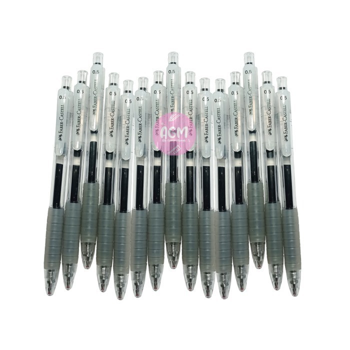 

Ready Faber Castell Gel Pen Pulpen Fast DRY 0.5mm - [ LUSIN ]