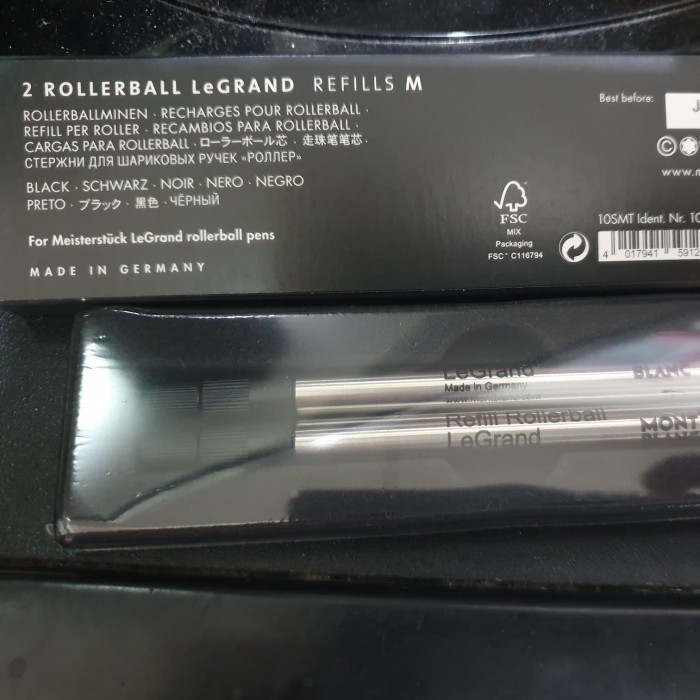 

Ready Refill Mont Blanc Le Grand Jumbo Rollerball Hitam Mystery Black Uk M