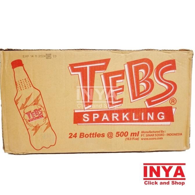 

TEBS Sparkling Mix Fruit 24x500ml BOX - Minuman Teh - Soft drink