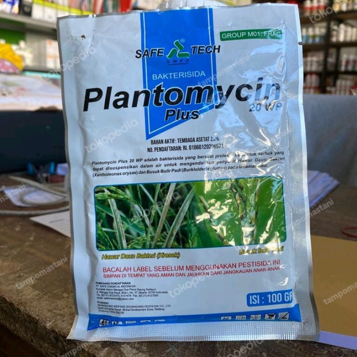 Bakterisida Plantomycin 100Gram