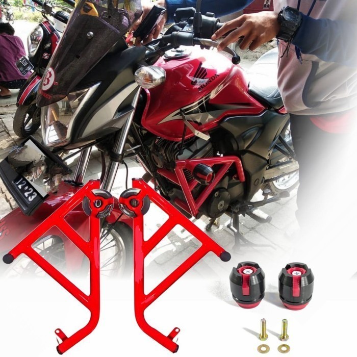 Tubular Verza, Tubular/Crashbar Honda Verza, Pelindung Variasi Motor