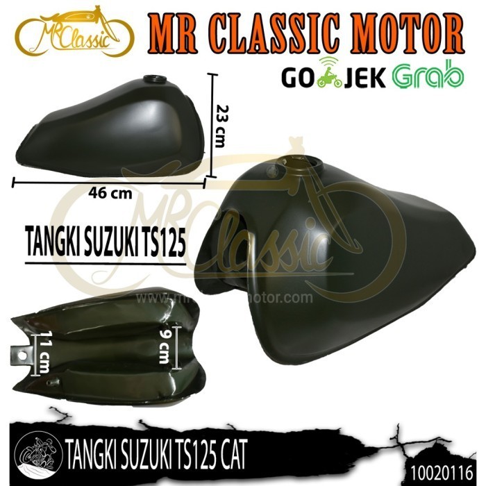 Tangki Custom Ts 125 Cat Variasi Motor Custom