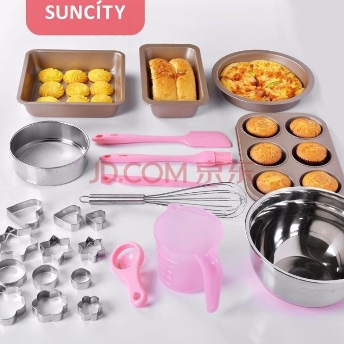 [New] Suncity Yc60111 - Baking Set Super Complete / Set Alat Baking Lengkap