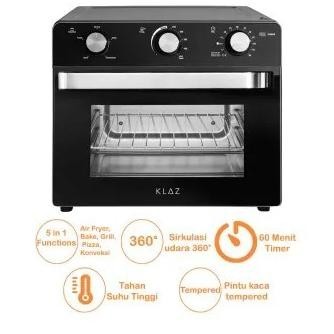 [Garansi] Klaz Oven Dengan Air Fryer 20 Ltr