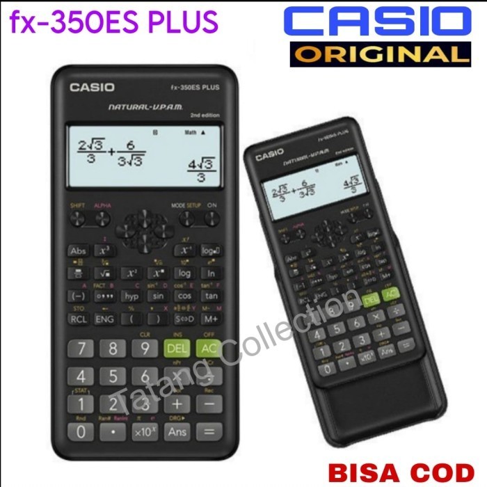 

Ready CASIO FX-350ES PLUS - Kalkulator Sekolah Kuliah - Scientific/Saintifik