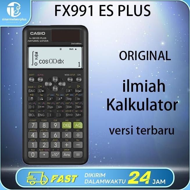 

Ready Termurah!! Kalkulator Ilmiah Casio FX-991EX / FX-991ES PLUS Kalkulator