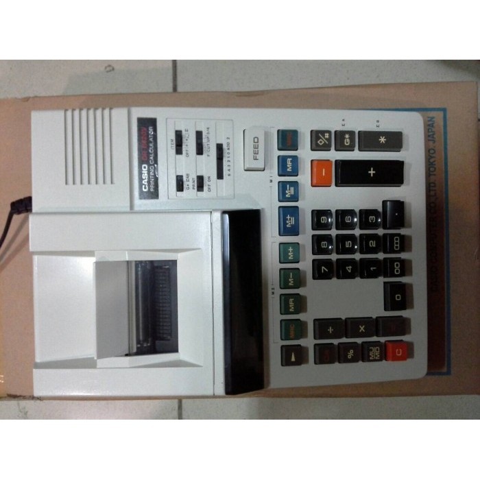 

Ready PRINTING CALCULATOR, CASIO DR 8420
