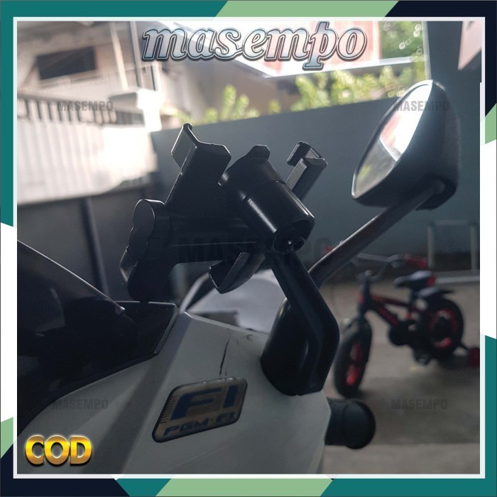 Holder Hp Motor Spion Bahan Besi