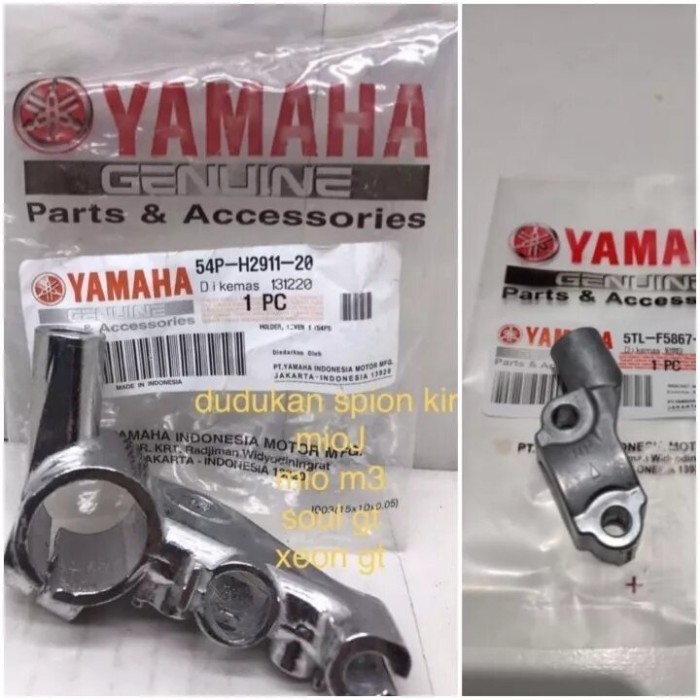Dudukan Spion 54 P Set Kanan Kiri Motor Mio Soul Gt Mio J Mio M3
