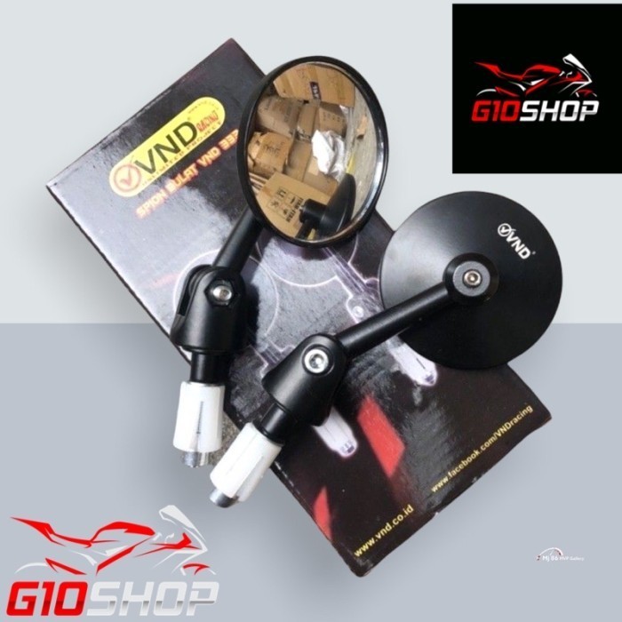 Spion Bar End / Spion Jalu Bulat Motor Fazzio , Aerox , Vario 160