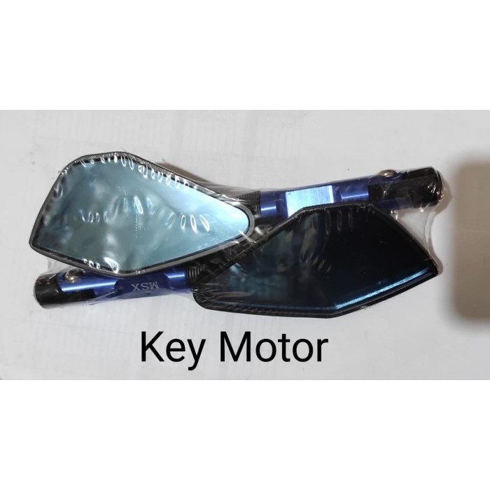 Spion Lipat Tomok Msx Kaca Biru - Universal Semua Motor