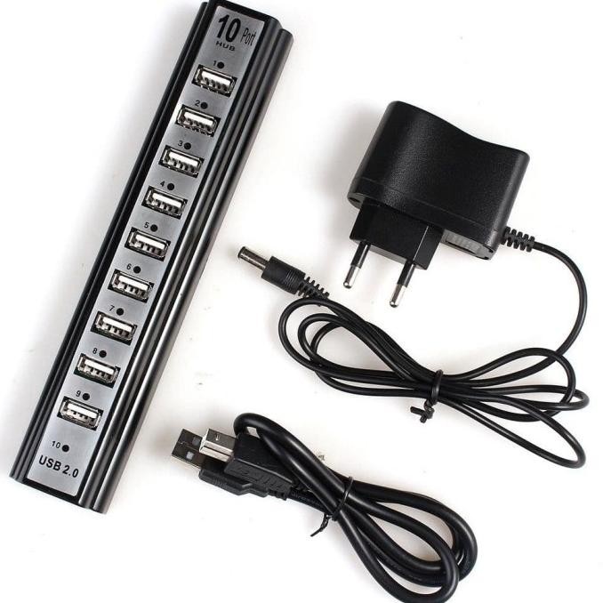 USB HUB 10 port /usb hub 10port +adaptor /usb 2.0 hub 10 port +adaptor