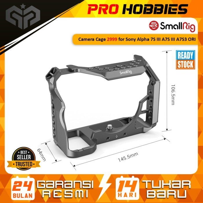 Diskon Smallrig Camera Cage 2999 For Sony Alpha 7S Iii A7S Iii A7S3 Ori