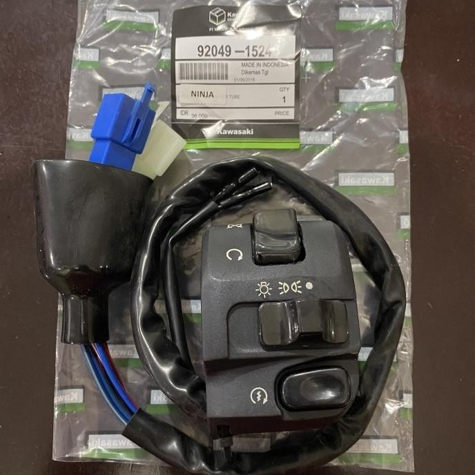 Ninja 250 Saklar Kanan Holder Tombol Lampu On Off Switch Stater Motor