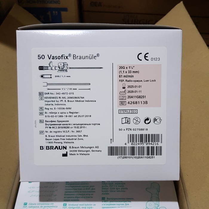 Vasofix 20 G B / Vasofix B 20G / IV Canula B