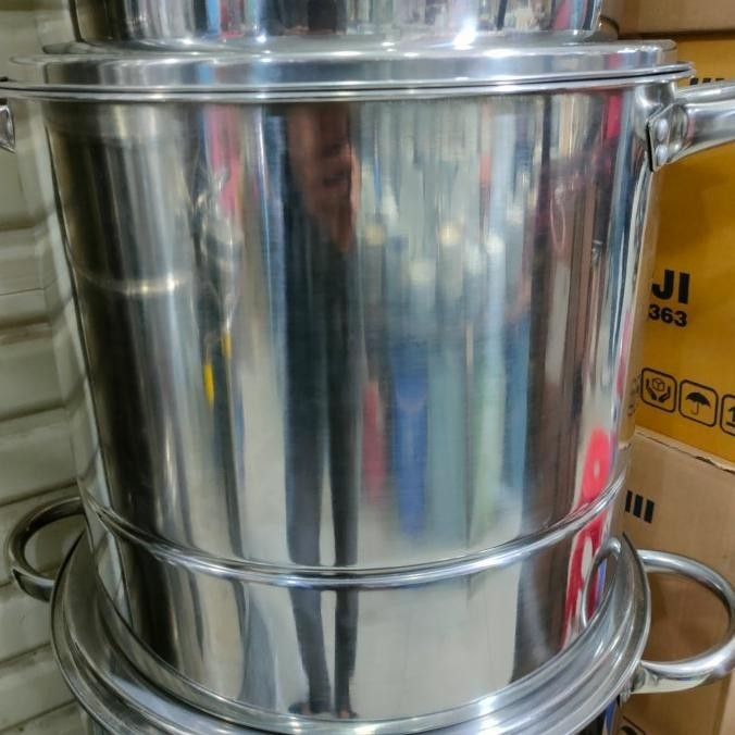 [Baru] Stockpot Supra Dandang Supra 40Qt Stainless Steel Tebal