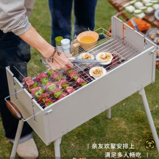 [Ready Stock] Barbeque Naturehike Cnh22Cj038 / Grill Barbeque Camping