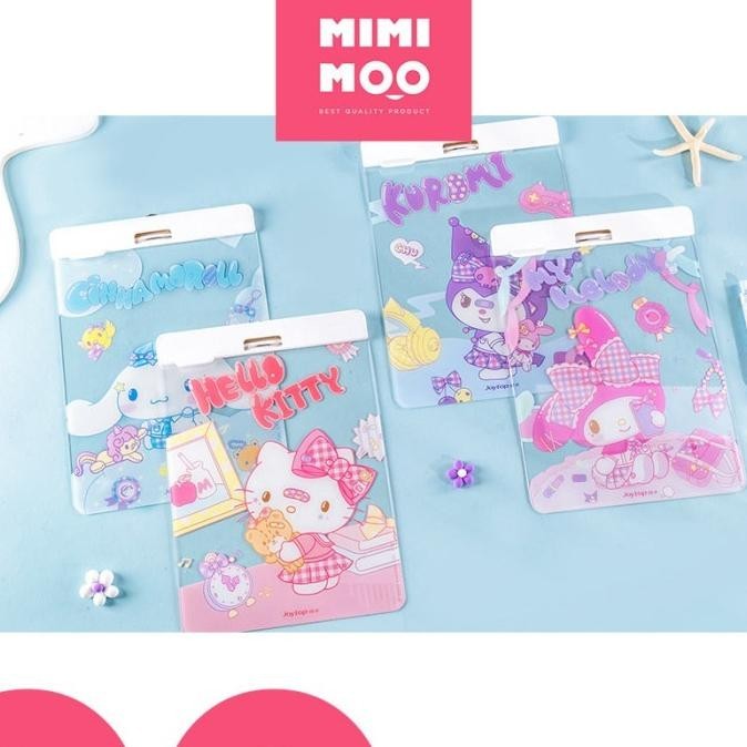 

BEBAS ONGKIR - MIMIMOO Papan Ujian Alat Tulis Anak Sanrio Cinnamoroll Kuromi