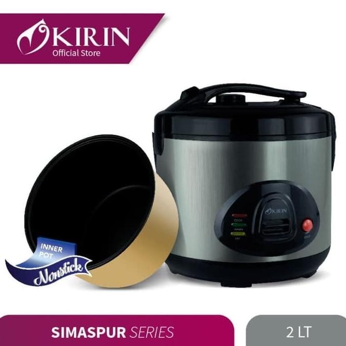 [Promo] Kirin Krc-189 Magic Com 3 In 1 2L - Orange