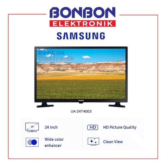 [Garansi] Samsung Led Digital Tv 24 Inch Ua-24T4003 / Ua24T4003